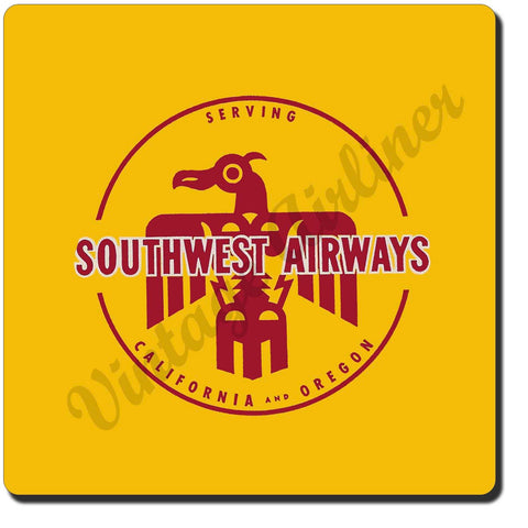Southwest Airways Vintage Coaster