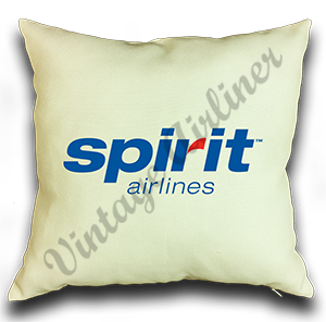 Spirit Airlines Old Logo Linen Pillow Case Cover