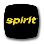 Spirit Airlines Black and Yellow Logo Magnets