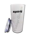 Spirit Airlines Black Logo Tumbler