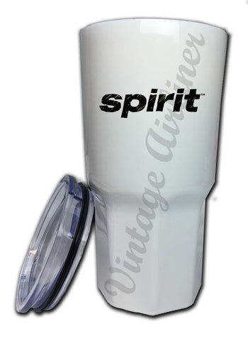 Spirit Airlines Black Logo Tumbler