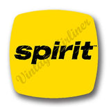 Spirit Airlines Yellow and Black Logo Magnets