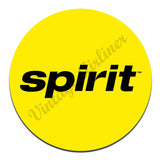 Spirit Airlines Black on Yellow Mousepad