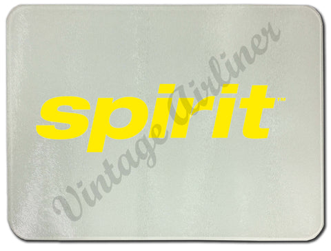 Spirit Airlines Glass Cutting Board