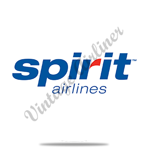 Spirit Airlines Old Logo Round Coaster