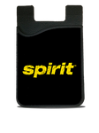 Spirit Airlines Black & Yellow Logo Card Caddy