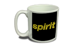 Spirit Airlines Black and Yellow Logo  Coffee Mug