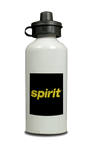 Spirit Airlines Black and Yellow Logo Aluminum Water Bottle