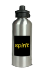 Spirit Airlines Black and Yellow Logo Aluminum Water Bottle