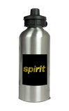 Spirit Airlines Black and Yellow Logo Aluminum Water Bottle