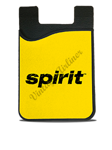 Spirit Airlines Yellow & Black Logo Card Caddy