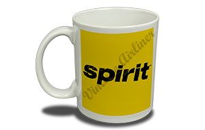 Spirit Airlines Yellow and Black Logo  Coffee Mug