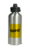 Spirit Airlines Yellow and Black Logo Aluminum Water Bottle