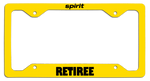Spirit Airlines Retiree - License Plate Frame