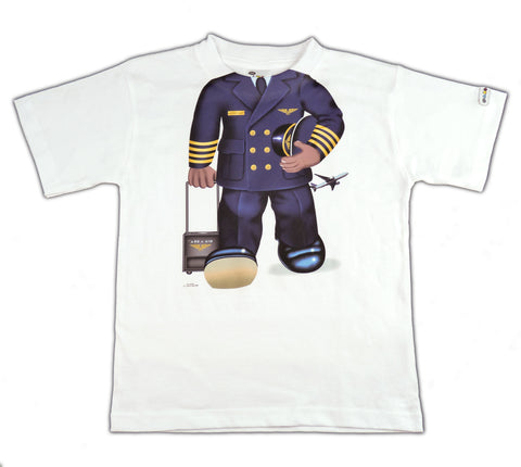Add A Kid Male Toddler Pilot T-shirt