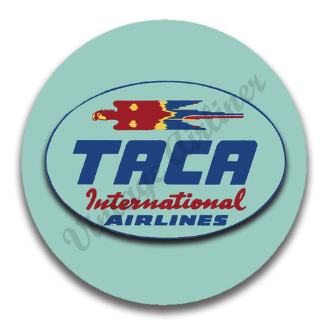 TACA Airlines Vintage Magnets