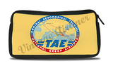 TAE Greek Airlines Vintage Bag Sticker Travel Pouch