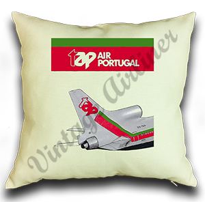 TAP Air Portugal Bag Sticker Linen Pillow Case Cover