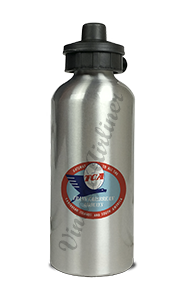 Trans Caribbean Airways Logo Aluminum Water Bottle