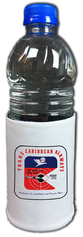 Trans Caribbean Airways Logo Bag Sticker Koozie