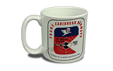 Trans Caribbean Airlines Vintage Bag Sticker  Coffee Mug