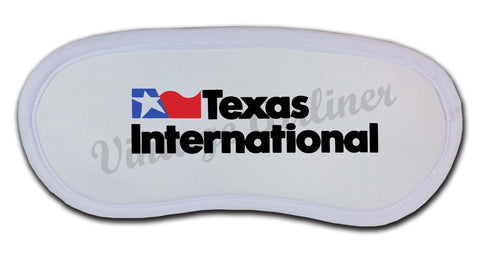 Texas International Logo Sleep Mask