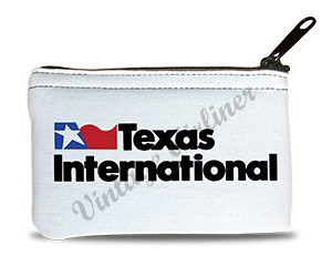 Texas International Logo Rectangular Coin Purse