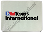 Texas International Logo Glass Cutting Board