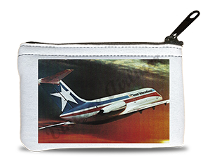 Texas International DC-9 Rectangular Coin Purse