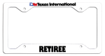 Texas International Airlines Retiree - License Plate Frame