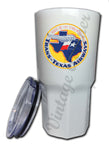 Trans Texas Airways Vintage Bag Sticker Tumbler