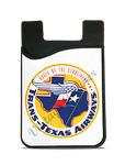 Trans-Texas Airways 1950's Bag Sticker Card Caddy