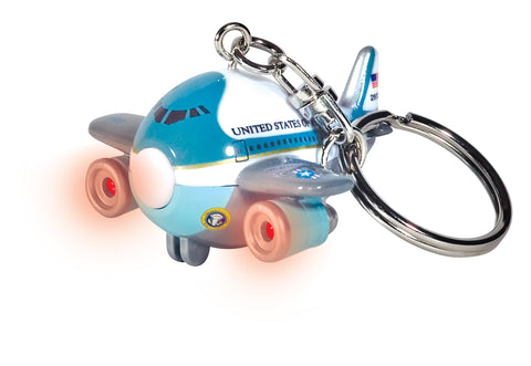 AIR FORCE ONE KEYCHAIN W/LIGHT & SOUND