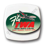 TWA 1950's Fly TWA Magnets