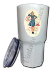 TWA 1940's Petty Girl Tumbler