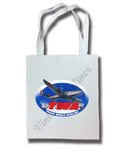 TWA 1950's Blue Connie Tote Bag