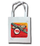 TWA 1930's Coast to Coast Tote Bag