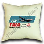 TWA Super G Connie Bag Sticker Linen Pillow Case Cover