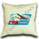 TWA Constellation Bag Sticker Linen Pillow Case Cover