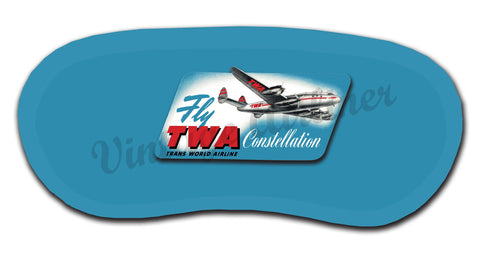 TWA 1940's Constellation Bag Sticker Sleep Mask