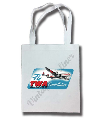 TWA 1940's Constellation Tote Bag