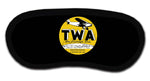 TWA 1930's Fokker F-10 Bag Sticker Sleep Mask