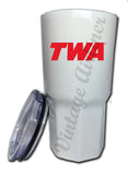 TWA 1975 Logo Tumbler