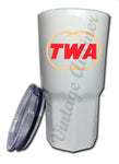 TWA 1959 Globe Logo Tumbler