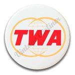 TWA 1969 Twin Globe Logo Magnets