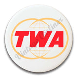 TWA 1969 Twin Globe Logo Magnets