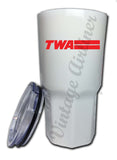 TWA 1975 Logo with Lines Tumbler