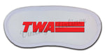 TWA Red Logo with Lines Sleep Mask