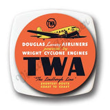 TWA 1930's DC-3 Wright Cyclone Magnets
