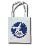 TWA 1940's Dark Blue Route of the Statoliner Tote Bag